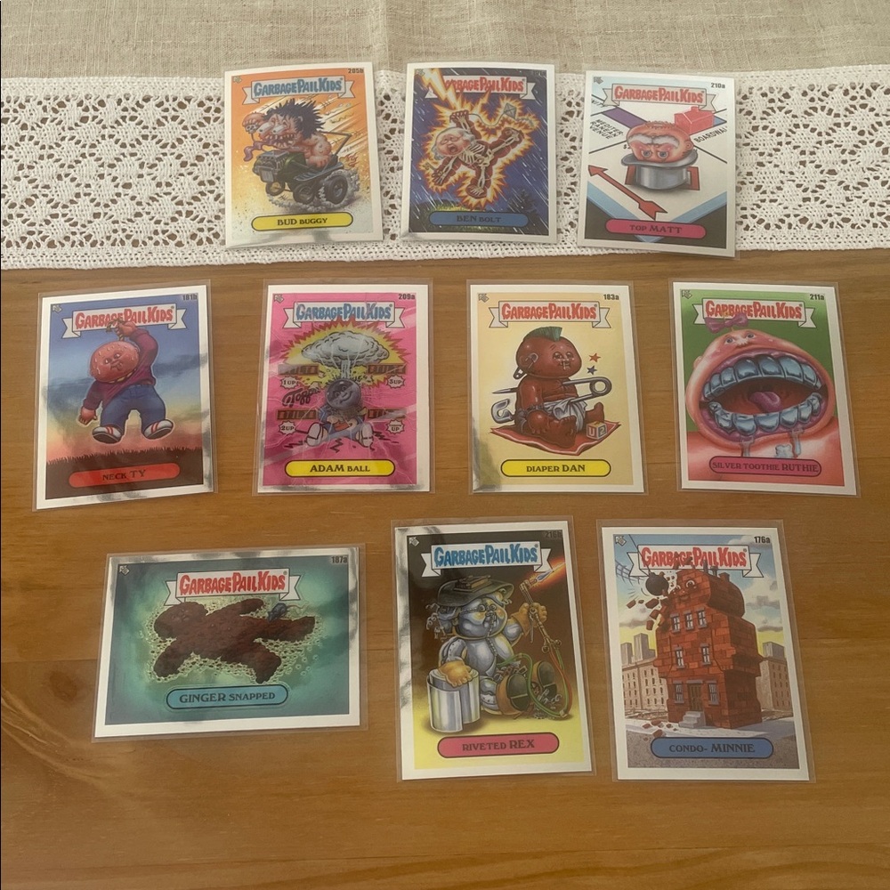 ✨10/$10 GPK SALE✨ Garbage Pail Kids Trading Cards Lot Set 3